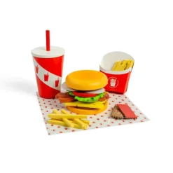 Burger and Fries Set