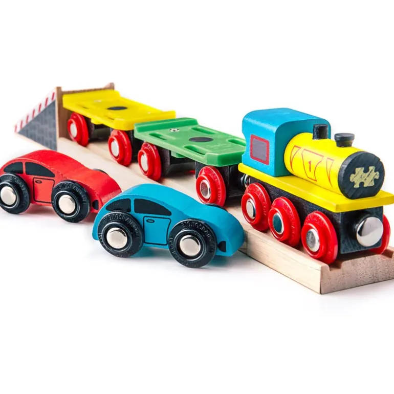 Car Loader - Wooden Train Toy