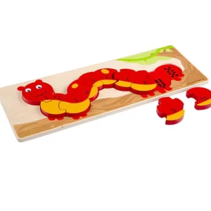 Caterpillar Number Puzzle - Wooden