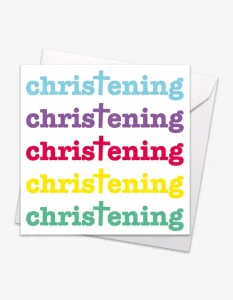 Christening Card