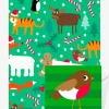 Christmas Character Gift Wrap + Personalised Card Bundle