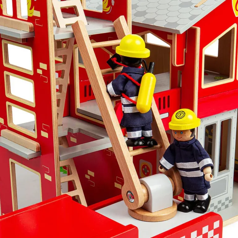City Fire Station Bundle - Wooden Toy