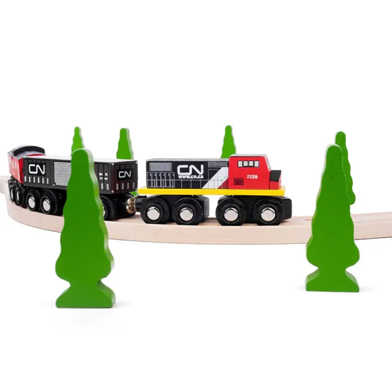 CN Train - Wooden Train Toy