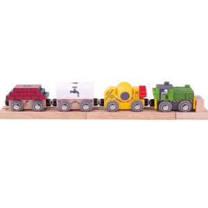 Construction Train - Wooden Toy