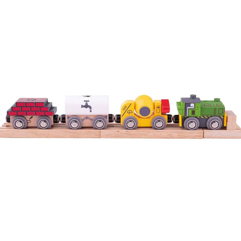Construction Train - Wooden Toy