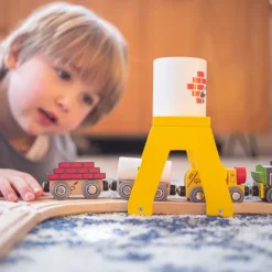 Construction Train - Wooden Toy