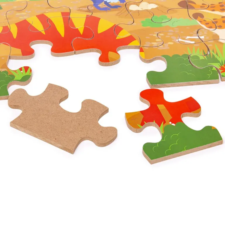 Dawn of the Dinosaur Floor Puzzle (48 Piece)