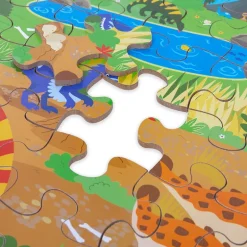 Dawn of the Dinosaur Floor Puzzle (48 Piece)