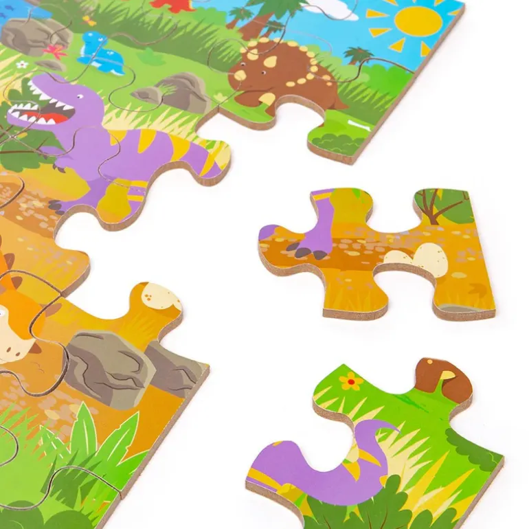 Dawn of the Dinosaur Floor Puzzle (48 Piece)