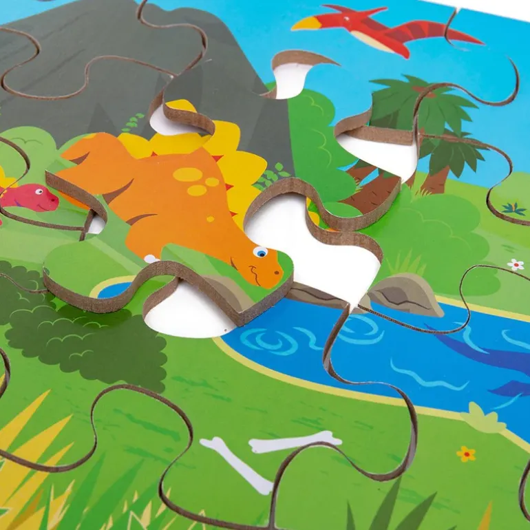 Dawn of the Dinosaur Floor Puzzle (48 Piece)