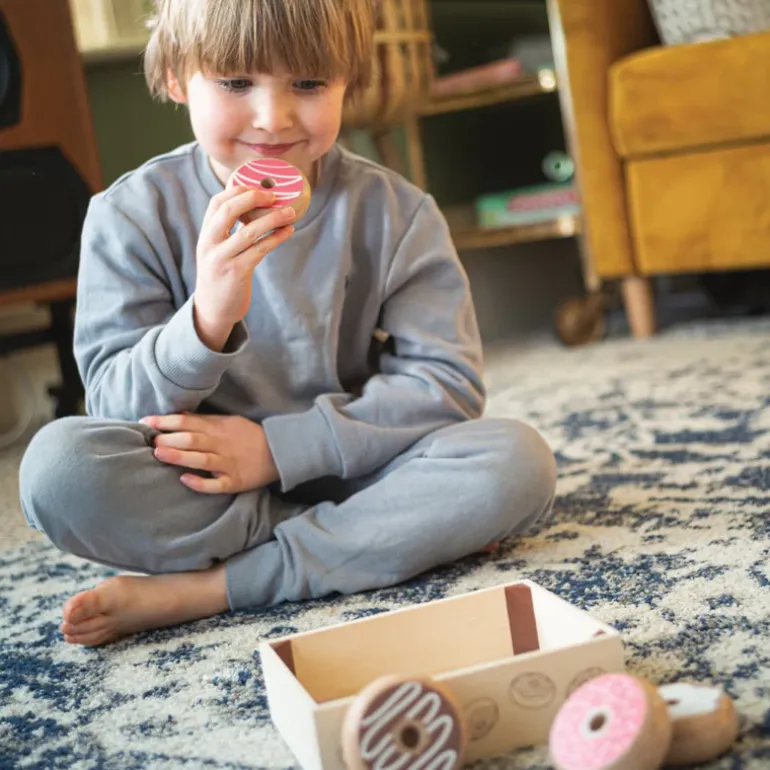Doughnut Crate - Wooden Toy