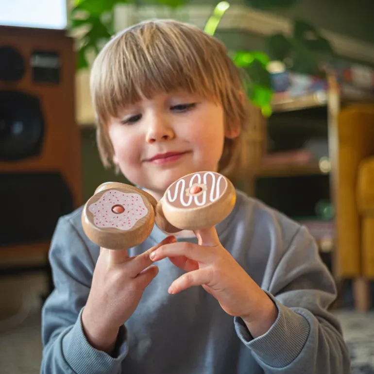 Doughnut Crate - Wooden Toy