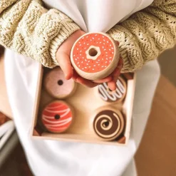 Doughnut Crate - Wooden Toy