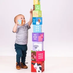 Farmyard Stacking Cubes