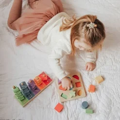 First Flower Stacker - Wooden Toy