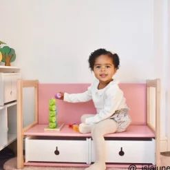 First Flower Stacker - Wooden Toy