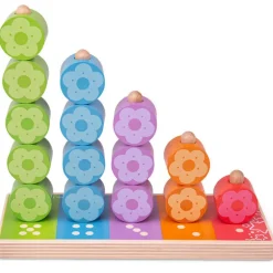 First Flower Stacker - Wooden Toy