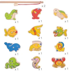 Fishing Game - Wooden Toy