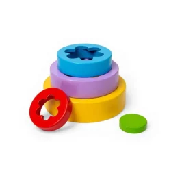 Flower Tower - Wooden Stacking Toy