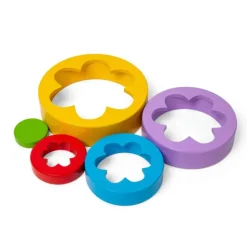 Flower Tower - Wooden Stacking Toy