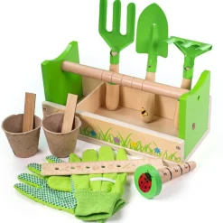 Gardening Caddy and Tools