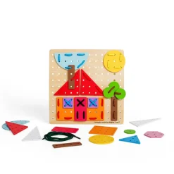 Geometric Lace-A-Shape