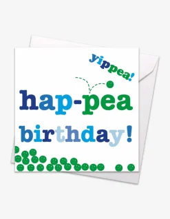 Hap-pea Birthday Card