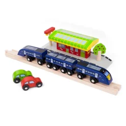 High Speed 1 Train - Wooden Toy Train