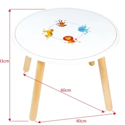 Jungle Animal Table