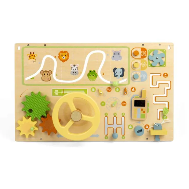 Jungle Busy Board - Wooden Toy