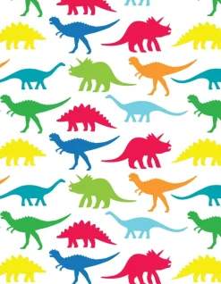 Multi Dino Wrapping Paper