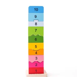 Number Tower - Wooden Toy