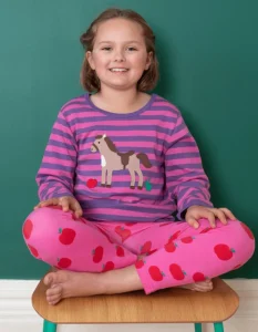 Organic Apple Print Leggings