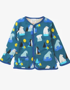 Organic Arctic Print Reversible Jacket