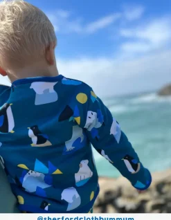 Organic Arctic Print Reversible Jacket