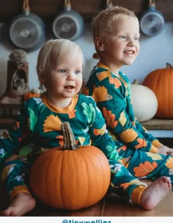 Organic Autumn Print Pyjamas