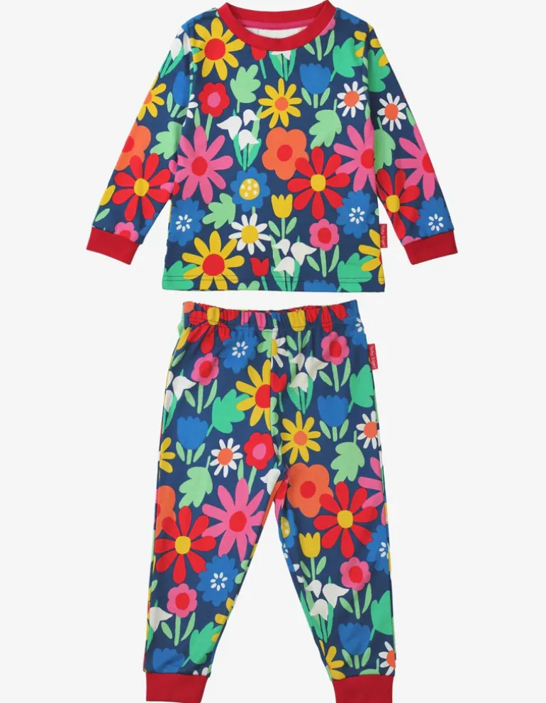 Organic Bold Floral Print Pyjamas
