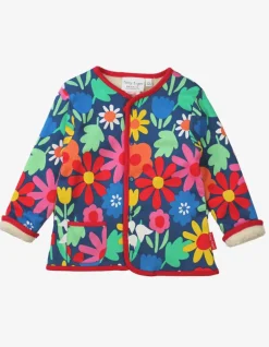 Organic Bold Floral Reversible Jacket