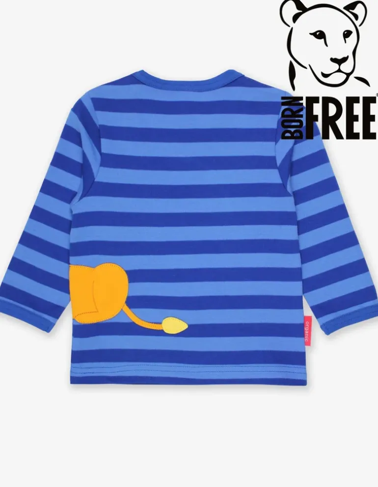 Organic Born Free Lion Applique T-Shirt