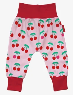 Organic Cherry Print Yoga Pants