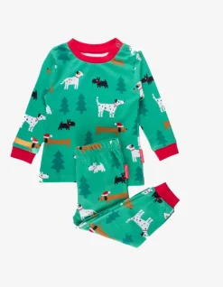 Organic Christmas Dog Pyjamas