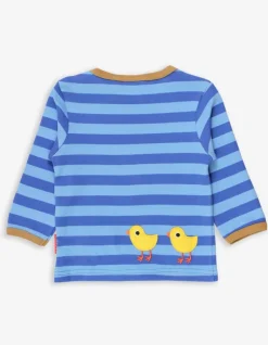 Organic Clucky Chicken Applique T-Shirt