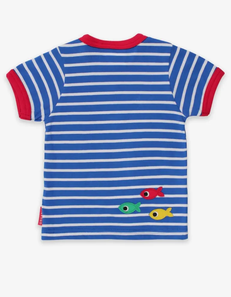 Organic Crab Applique T-Shirt