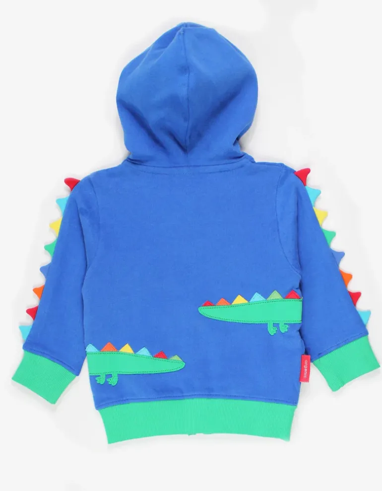 Organic Crocodile Applique Hoodie