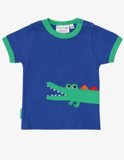 Organic Crocodile Applique T-Shirt