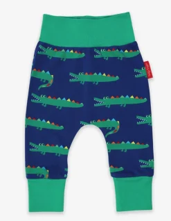 Organic Crocodile Print Yoga Pants