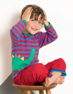 Organic Dino Applique T-Shirt