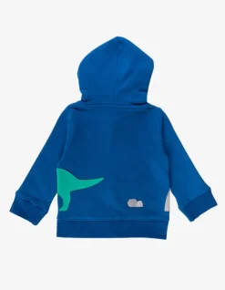 Organic Dinosaur Applique Hoodie