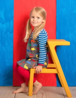 Organic Dinosaur Print Dress
