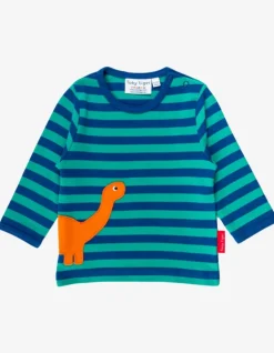 Organic Diplodocus Applique Long-Sleeved T-Shirt